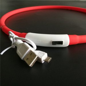 USB發(fā)光寵物項(xiàng)圈OEM/ODM定制代加工