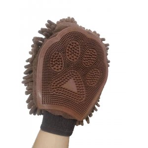 二合一超纖吸水洗澡梳子狗狗貓咪24*16cm