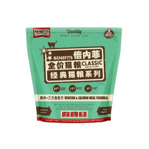 倍內(nèi)菲貓糧——鹿肉+三文魚配方