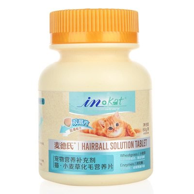inkat貓卵磷脂華毛球片