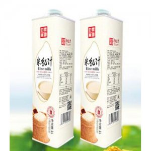 甘思雨露米乳汁植物蛋白飲料1Lx8盒