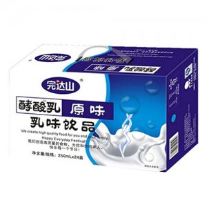 完達山酸酸乳原味乳味飲品250mlx24盒