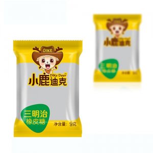 華之杰小鹿迪克三明治橡皮糖15克