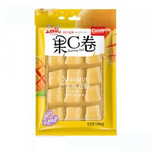 小甜鼠果C卷芒果味卷糖130g