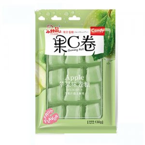 小甜鼠果C卷蘋果味卷糖130g