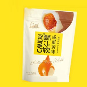 小甜鼠酥小軟咸蛋黃味凝膠軟糖120g