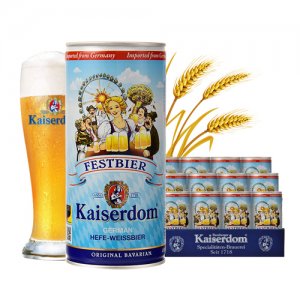 凱撒kaiserdom小麥白啤酒1Lx12聽