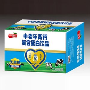 一特樂中老年高鈣復合蛋白飲料（箱）