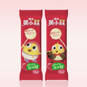 喔喔黃小槑棒棒糖（草莓）