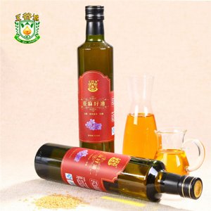 五谷城冷榨亞麻籽油500ml