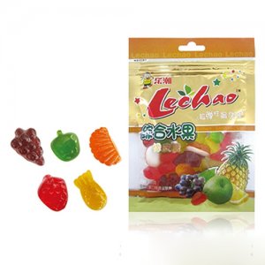 樂潮水果橡皮糖60g