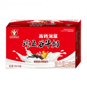 楊森乳業珍五谷牛奶箱