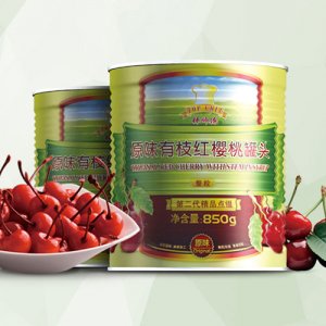 棒師傅原味有枝紅櫻桃罐頭