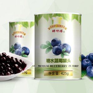 棒師傅糖水藍莓罐頭