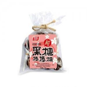 天有扎花黑糖棒棒糖