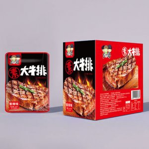 三公仔素大牛排香辣味35gx20包