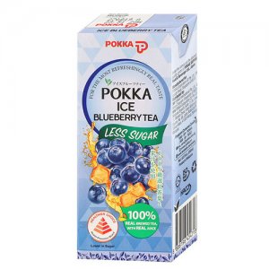 POKKA藍莓茶250ml