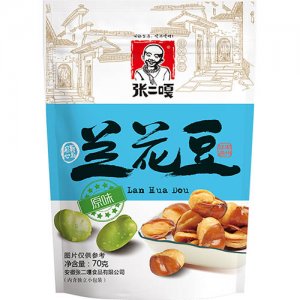 張二嘎蘭花豆原味70g