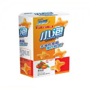 泡吧小泡薯片番茄味