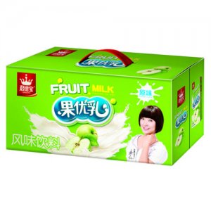君德寶原味果優乳風味飲料箱裝