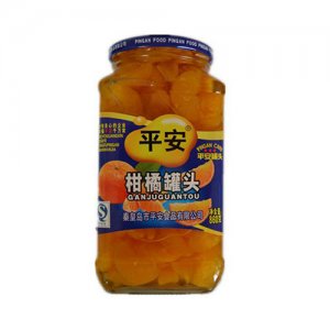 平安柑橘罐頭860g