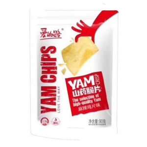 愛的路山藥脆片麻辣雞片味90克