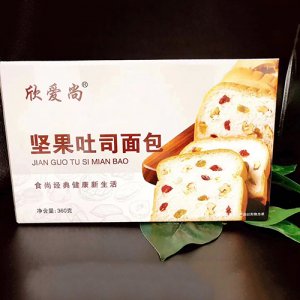 欣愛尚白吐司面包箱裝