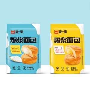豪一鼎爆漿面包80g