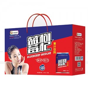 老樹童年藍莓枸杞果汁飲料245mlx12罐