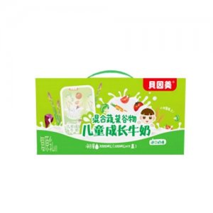 貝因美混合蔬菜谷物兒童成長牛奶(箱)