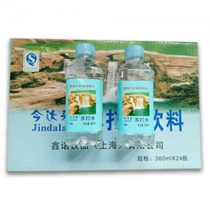 金達來無糖蘇打水360ml