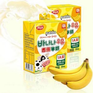 飲樂多香蕉牛奶