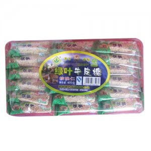 綠葉牛皮糖核桃仁