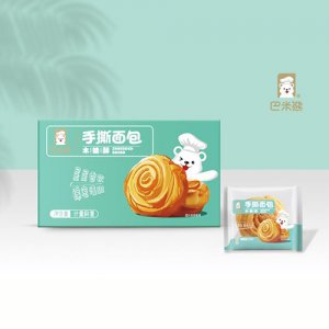 巴米熊木糖醇手撕面包箱裝