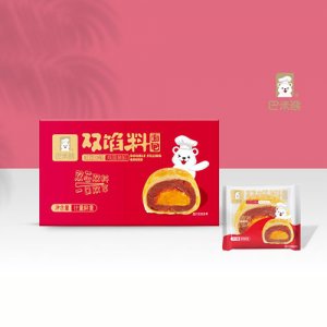 巴米熊雙餡料紅豆+咸蛋黃面包箱裝