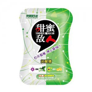 草珊瑚甜蜜敵人潤醒糖留蘭香薄荷味33g