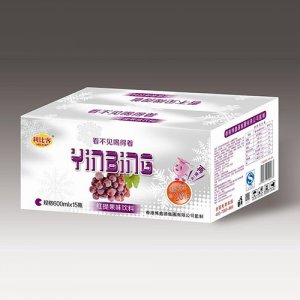 利比客紅提果味飲料600ml箱裝