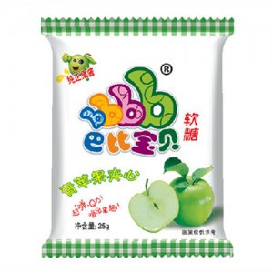 巴比寶貝蘋果味夾心軟糖
