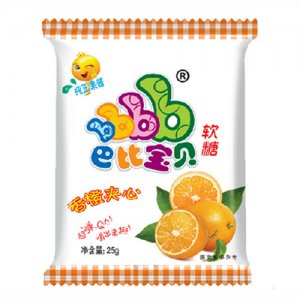 巴比寶貝香橙味夾心軟糖