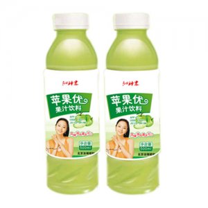 沁神農蘋果優果汁飲料500ml