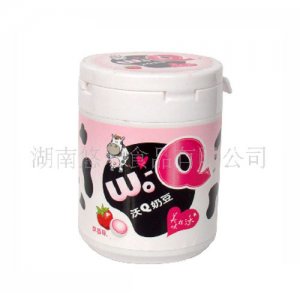 悠樂沃Q奶豆草莓味