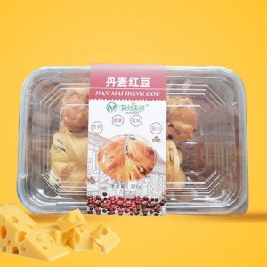 莜絲麥克丹麥紅豆面包220g