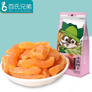 百氏兄弟水蜜桃干93g