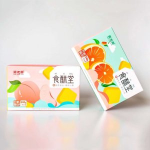 圓元圓食酥堂白桃酥240g