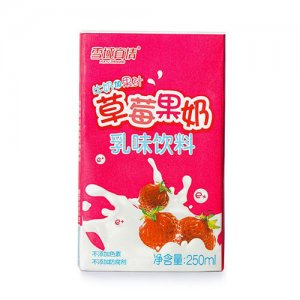 雪域真情草莓果奶飲品250ml