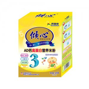 傾心AD鈣高蛋白營養米粉