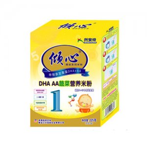 傾心DHA-AA蔬菜營養米粉