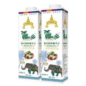 椰資鄉泰式鮮榨椰子汁1L