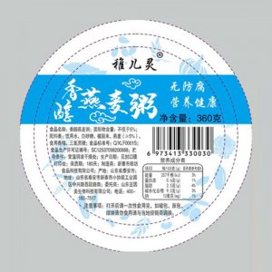 稚兒靈醇香燕麥粥360g