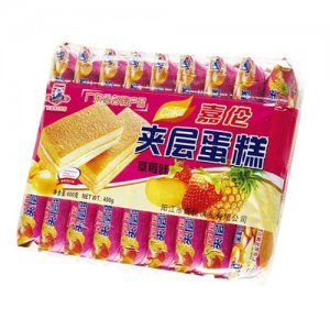 嘉倫夾層蛋糕（草莓味）